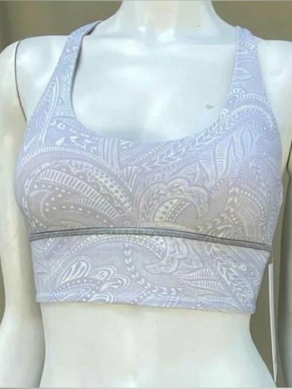 lululemon athletica Free To Be Moved Strappy Yoga Sports Bra - Sz 8 - Picture 5 of 6